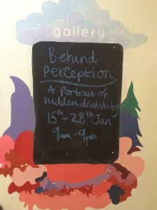 Behind Perception sign